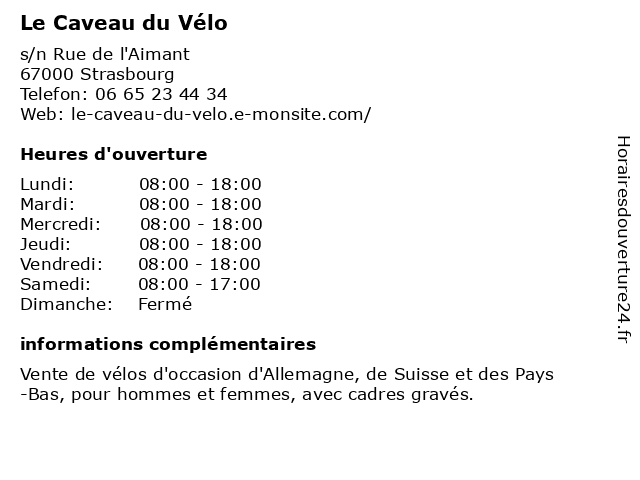 Le caveau du online velo